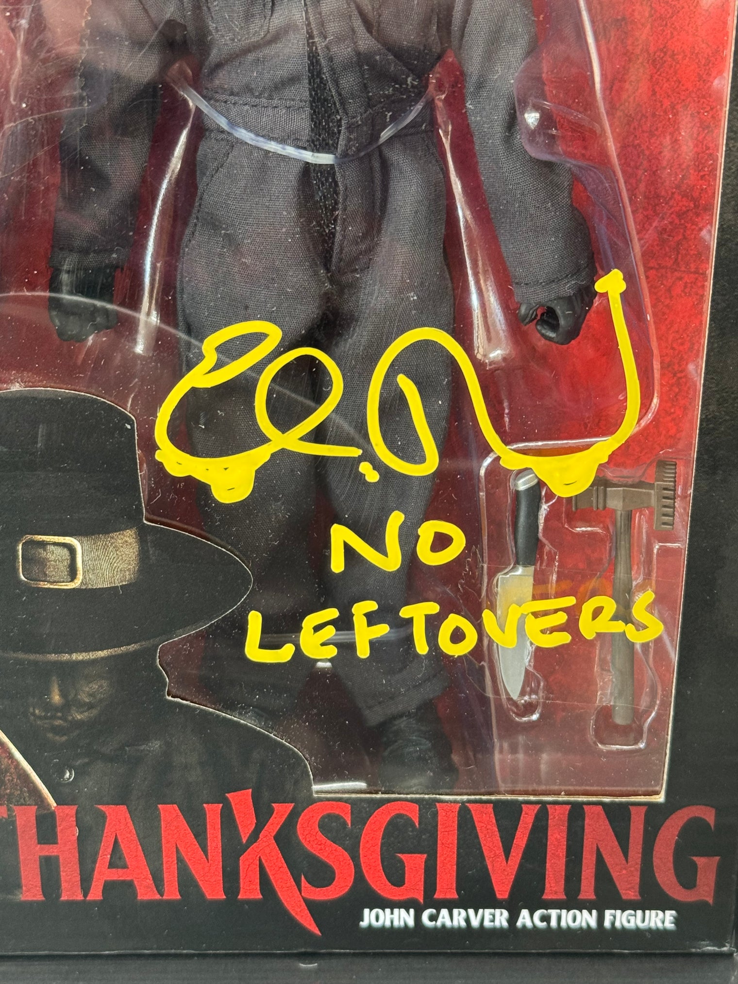 Thanksgiving: Eli Roth Signed John Carver - 8" Scale Clothed Figure
