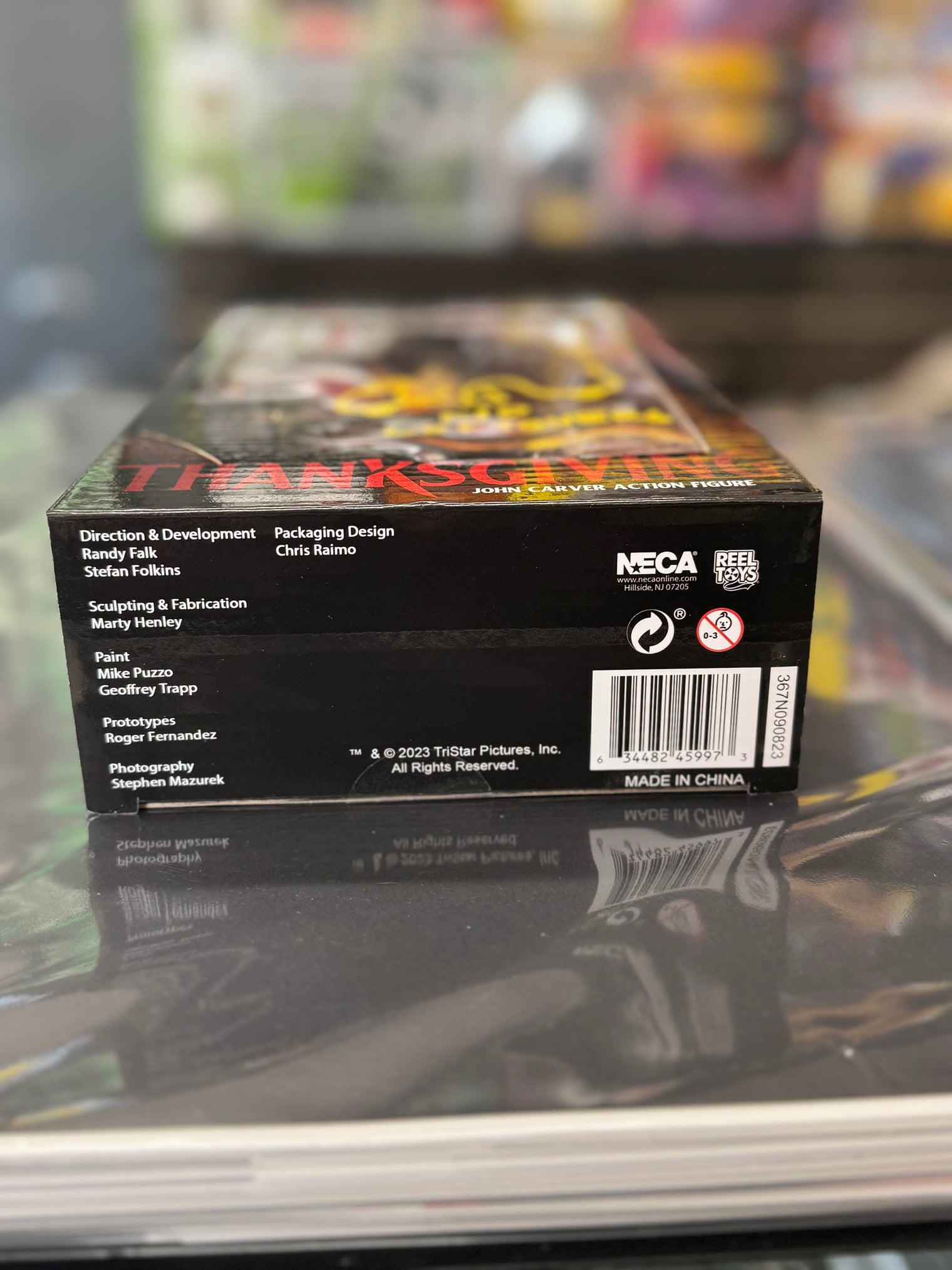 Thanksgiving: Eli Roth Signed John Carver - 8" Scale Clothed Figure