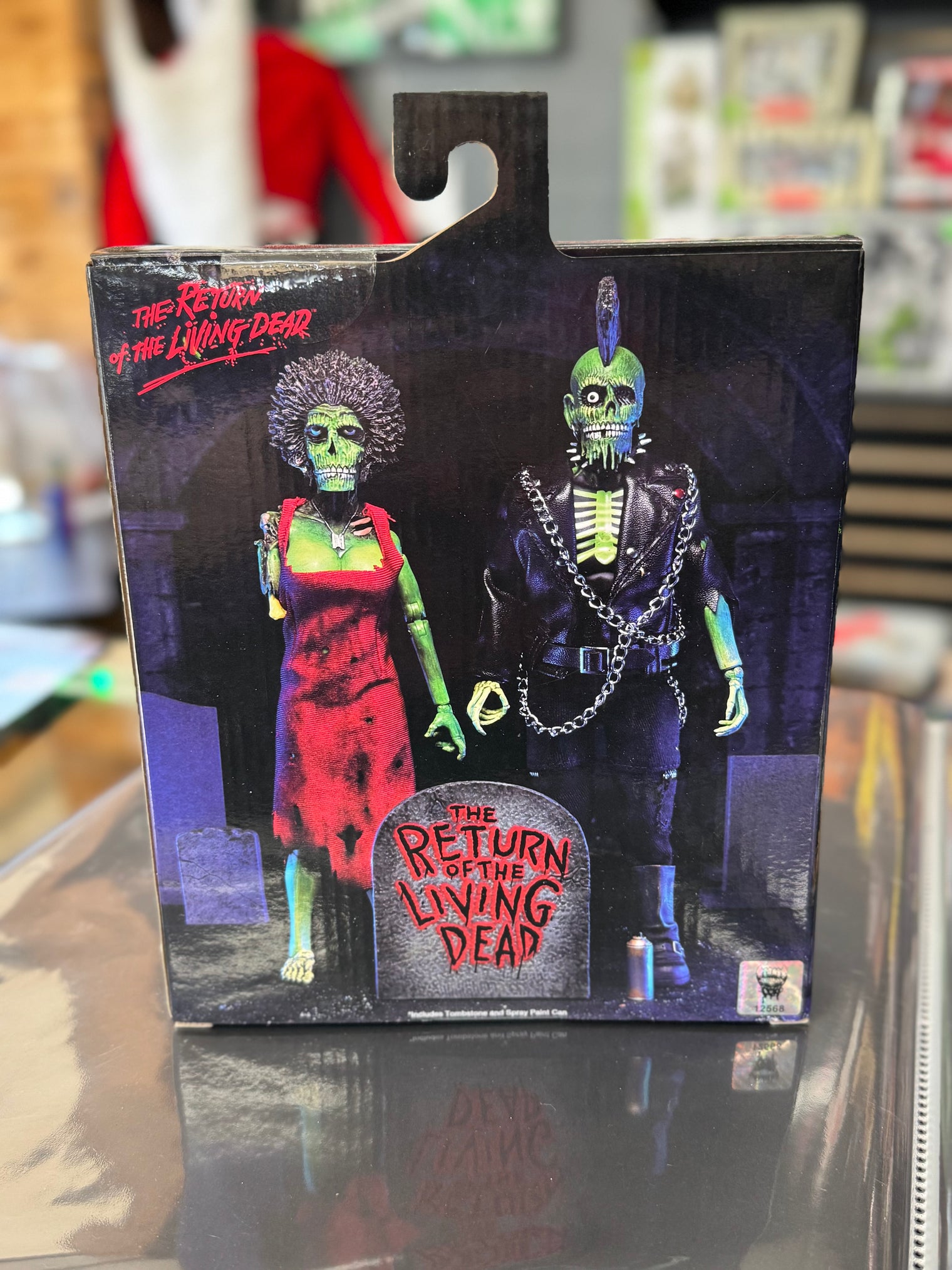 Return of the Living Dead: Trash and Suicide Clothed 2 Pack Signed by 6 - 8" Figure Set