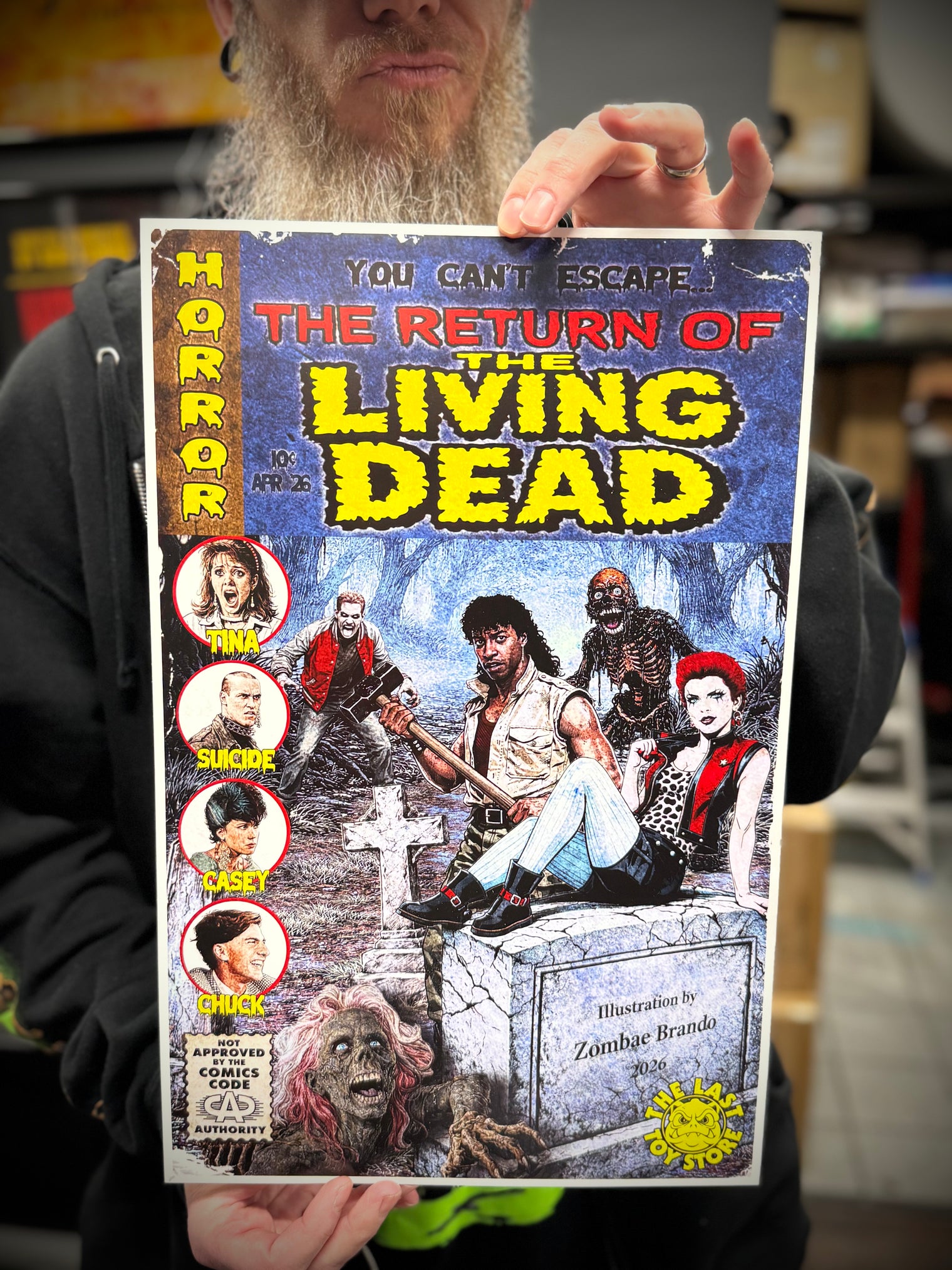 Linnea Quigley and Miguel A. Núñez - VIP Package