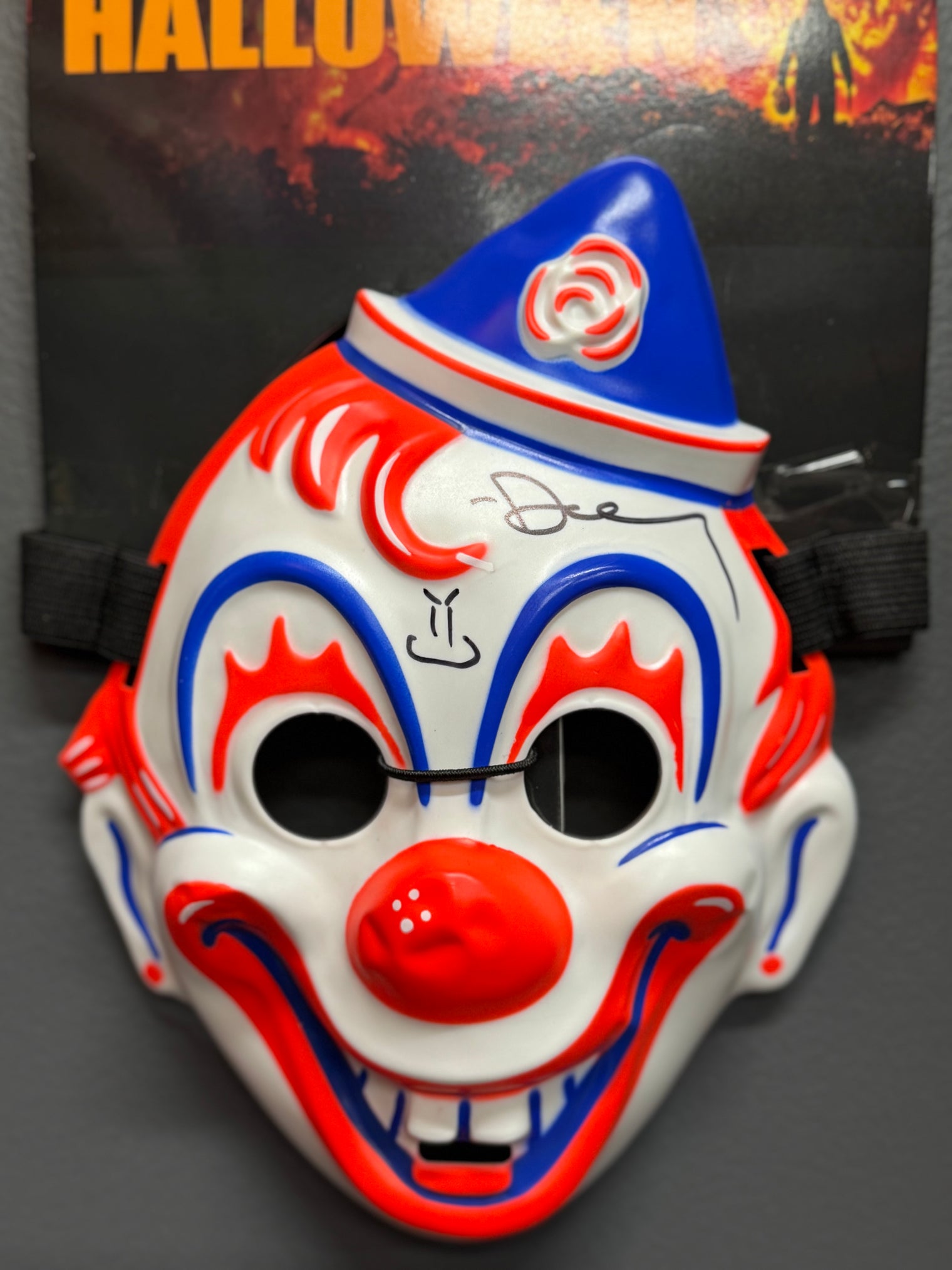 Rob Zombie's Halloween - Young Michael Myers Clown Mask (Small) Signed by Daeg Faerch