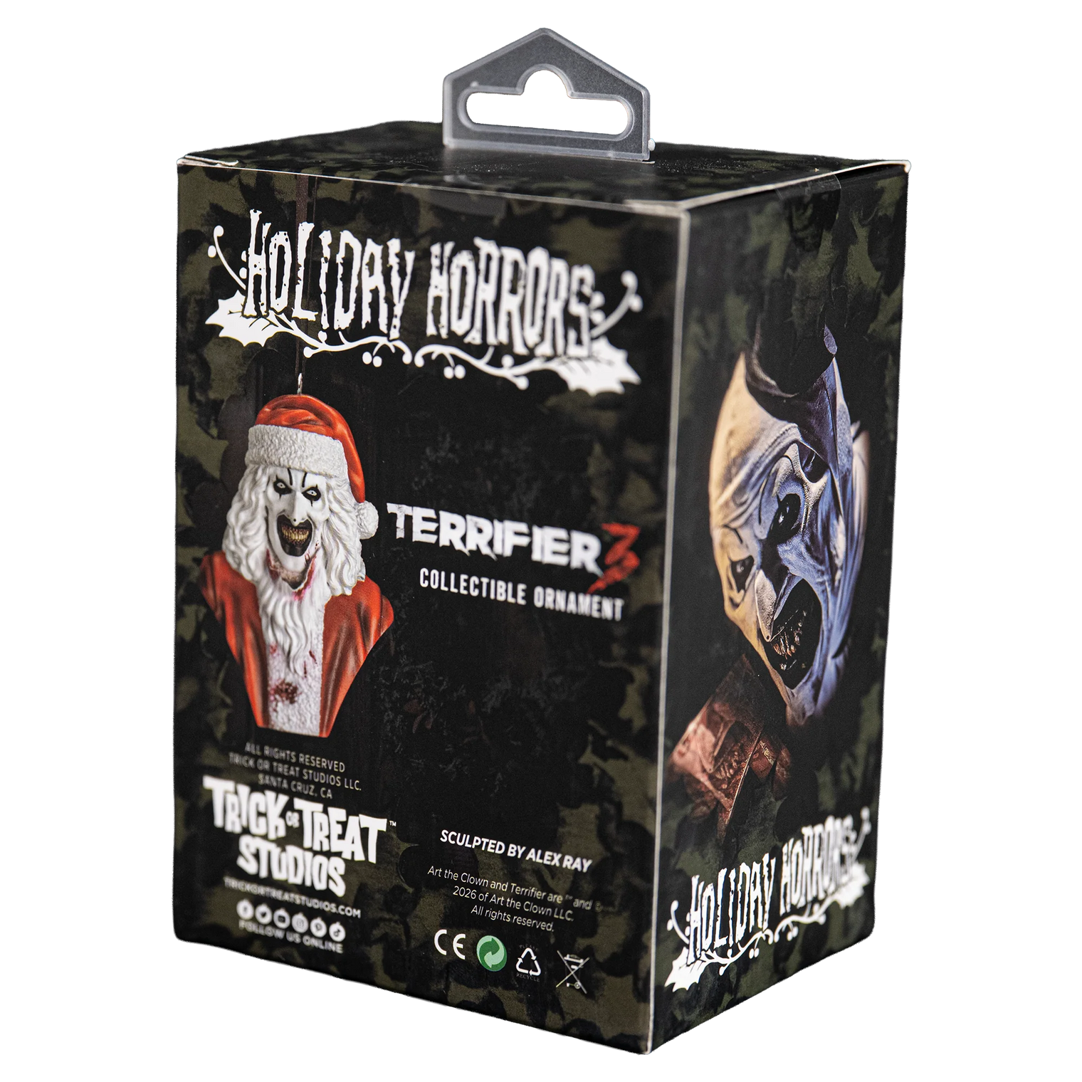 Terrifier 3: Santa Art the Clown - Holiday Horrors Ornament (Pre-Order)