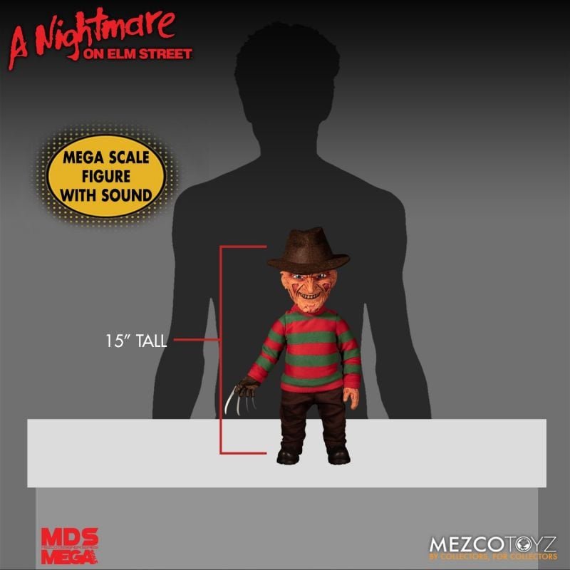 A Nightmare on Elm Street: Freddy Krueger - MDS Mega Scale Figure with Sound - The Last Toy Store