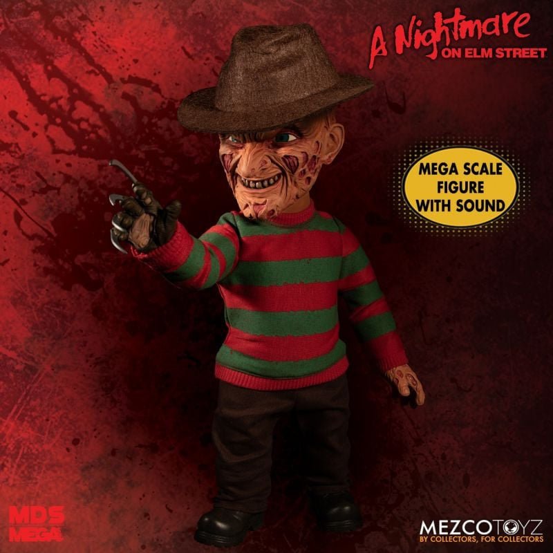 A Nightmare on Elm Street: Freddy Krueger - MDS Mega Scale Figure with Sound - The Last Toy Store