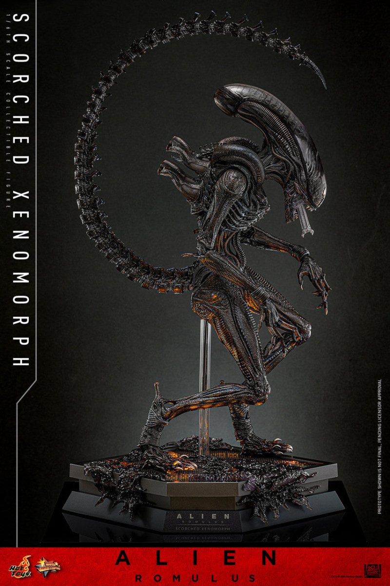 Alien Romulus: Scorched Xenomorph - 1/6 Scale Figure - The Last Toy Store