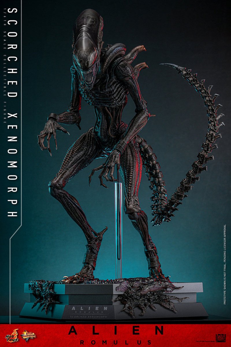 Alien Romulus: Scorched Xenomorph - 1/6 Scale Figure - The Last Toy Store