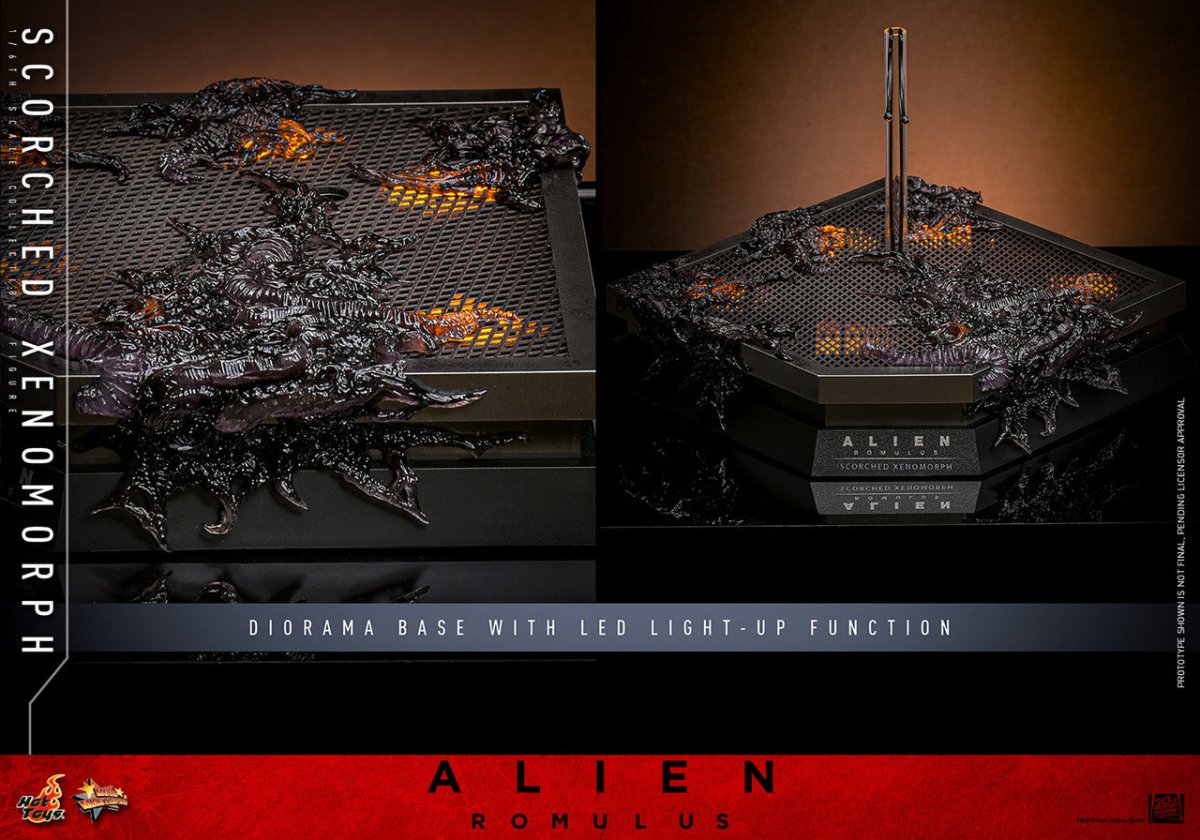 Alien Romulus: Scorched Xenomorph - 1/6 Scale Figure - The Last Toy Store