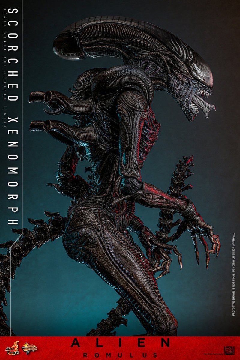 Alien Romulus: Scorched Xenomorph - 1/6 Scale Figure - The Last Toy Store