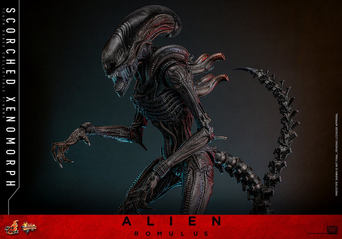 Alien Romulus: Scorched Xenomorph - 1/6 Scale Figure - The Last Toy Store