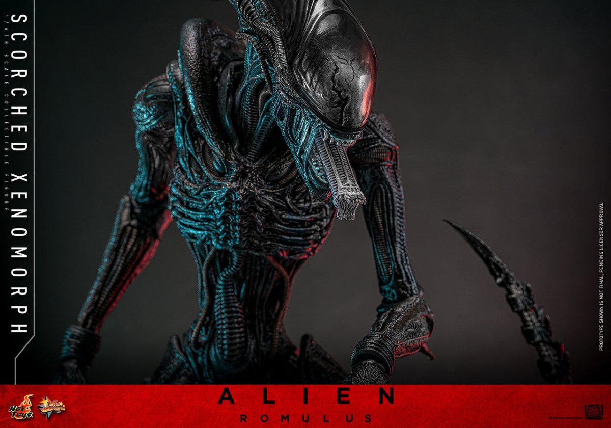 Alien Romulus: Scorched Xenomorph - 1/6 Scale Figure - The Last Toy Store