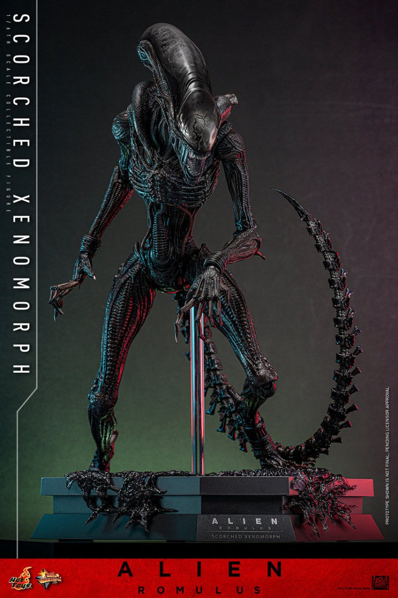 Alien Romulus: Scorched Xenomorph - 1/6 Scale Figure - The Last Toy Store