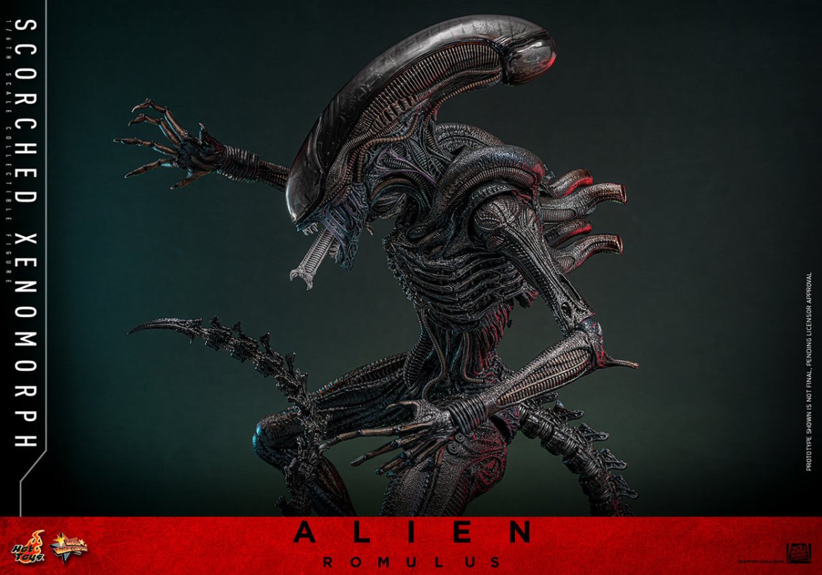 Alien Romulus: Scorched Xenomorph - 1/6 Scale Figure - The Last Toy Store