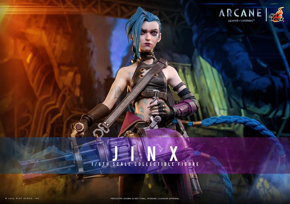 Arcane League of Legends: Jinx - 1/6 Scale Figure - Hot Toys