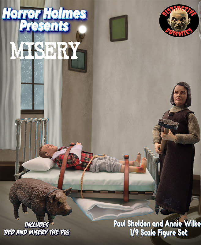 Misery: Annie, Paul and Misery the Pig - 1/9 Scale Deluxe Distinctive Dummies Set