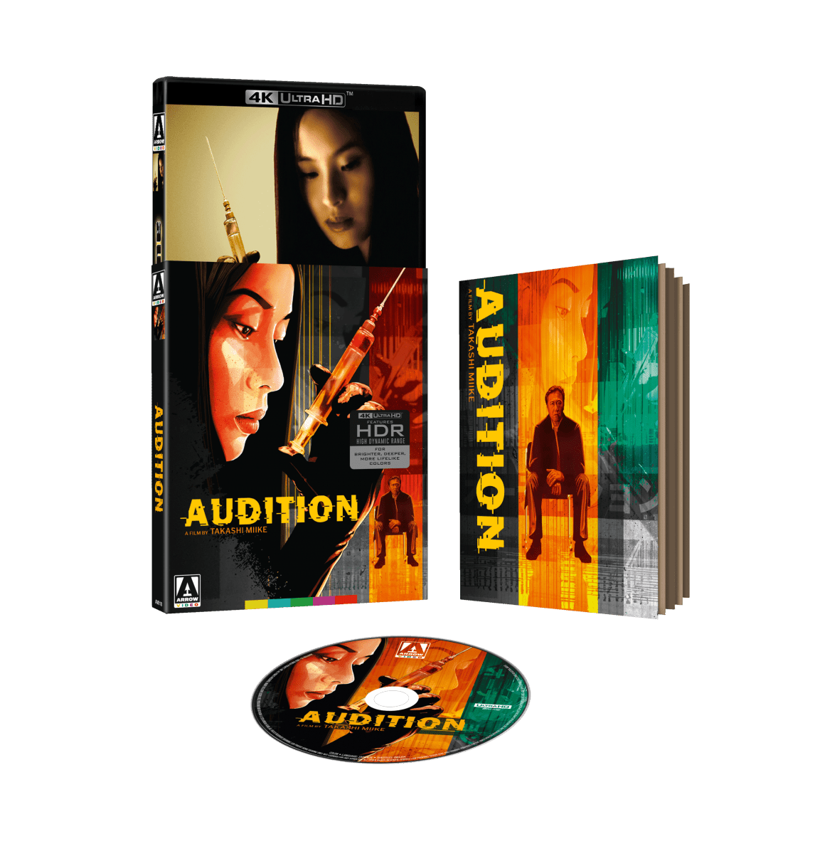 Audition - Limited Edition 4K - DVD/Blu - ray/VHS