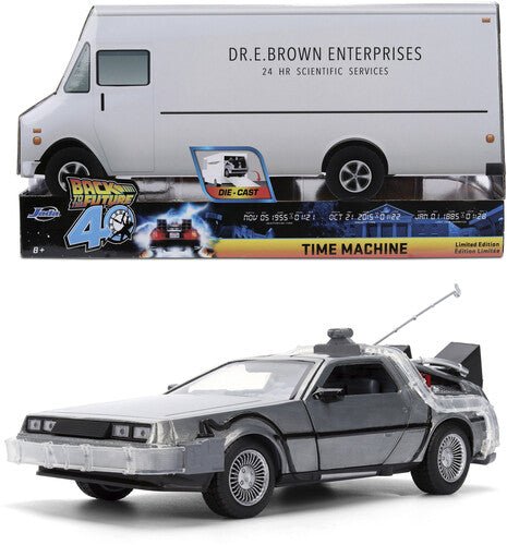 Back to the Future: 40th Anniversary Time Machine - 1/24 Scale Hollywood Rides - Jada Toys