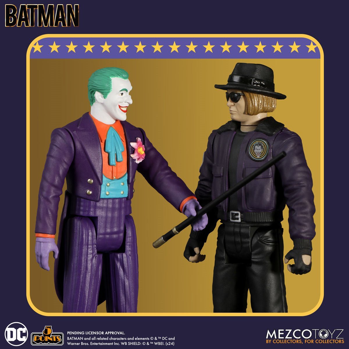 Batman (1989) - 5 Points Action Figures Set of 3 - Mezco Toyz