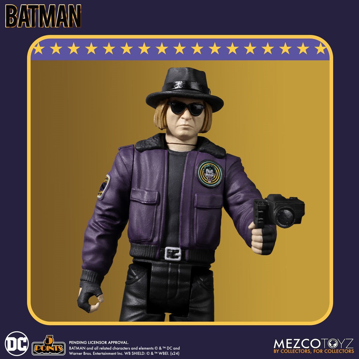 Batman (1989) - 5 Points Action Figures Set of 3 - Mezco Toyz