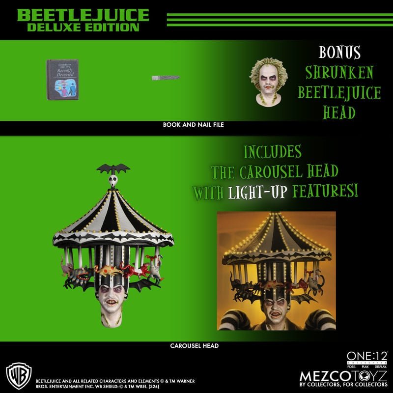 Beetlejuice (1988) - One:12 Collective Deluxe Edition - The Last Toy Store