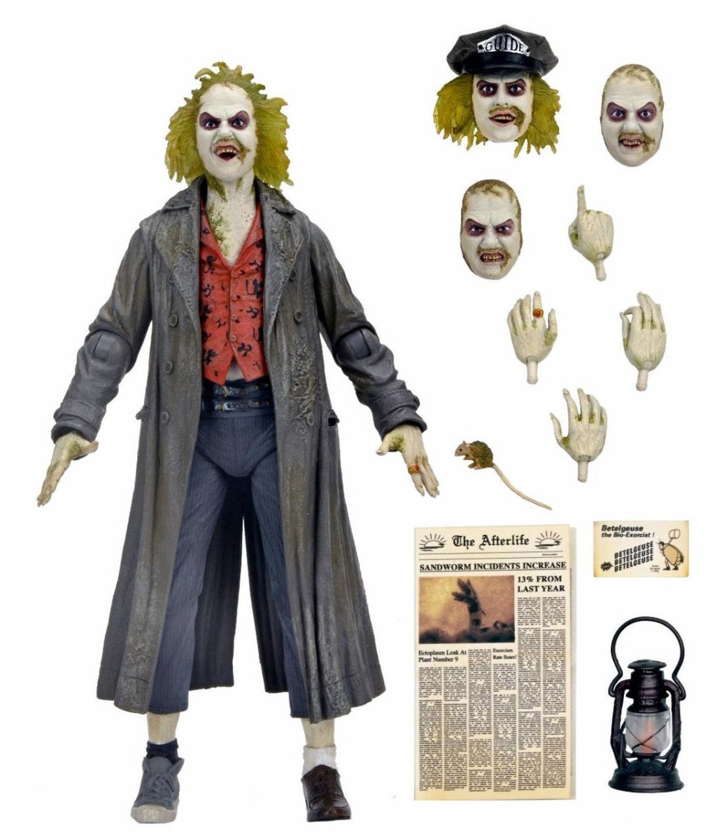 Beetlejuice (1988): Ultimate Tour Guide Beetlejuice - 7" Scale Figure - The Last Toy Store