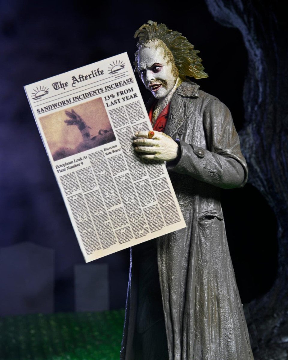 Beetlejuice (1988): Ultimate Tour Guide Beetlejuice - 7" Scale Figure - The Last Toy Store