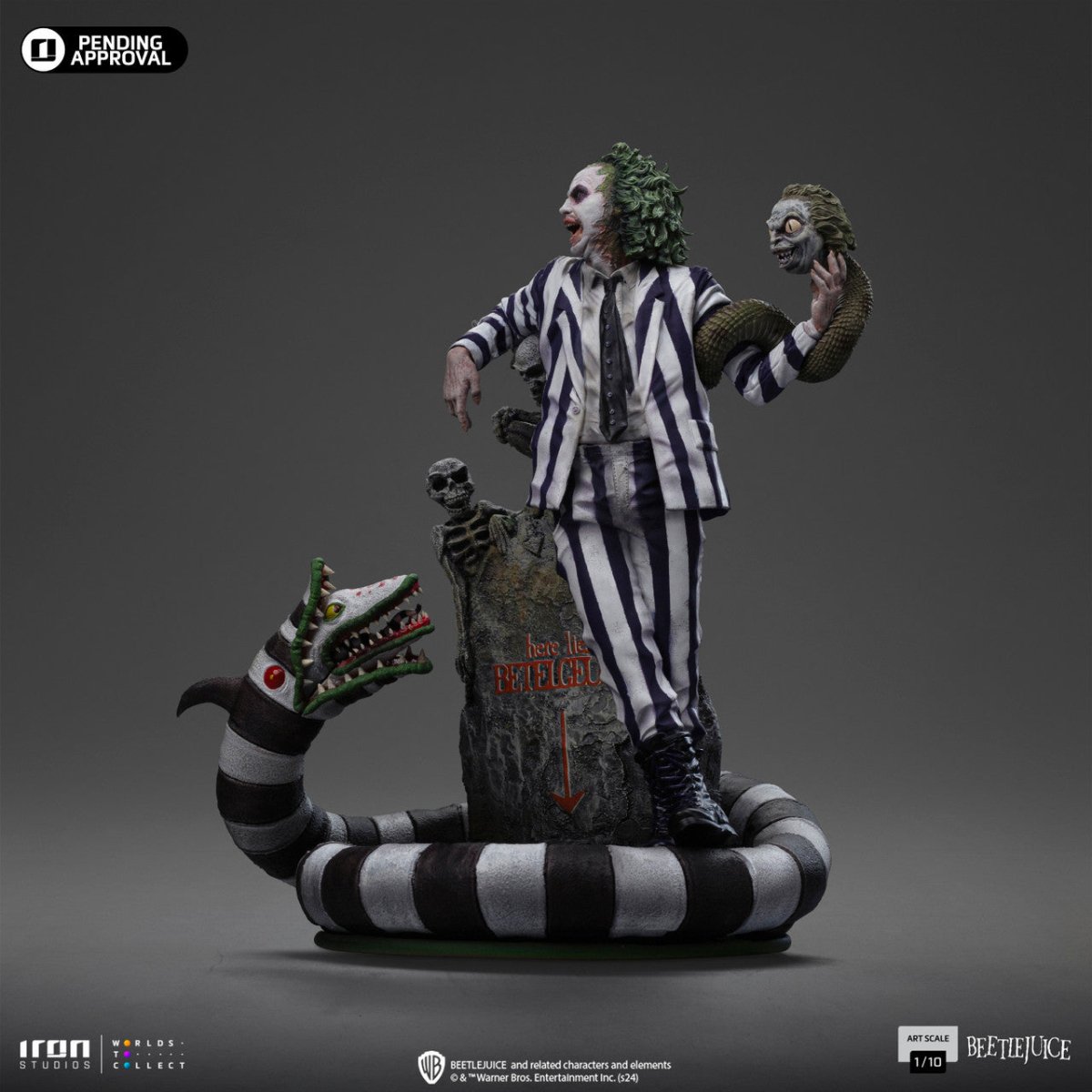 Beetlejuice 2 - 1/10 Art Scale Statue - The Last Toy Store