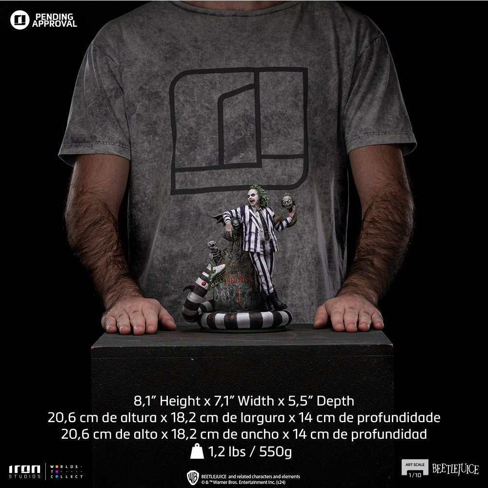 Beetlejuice 2 - 1/10 Art Scale Statue - The Last Toy Store