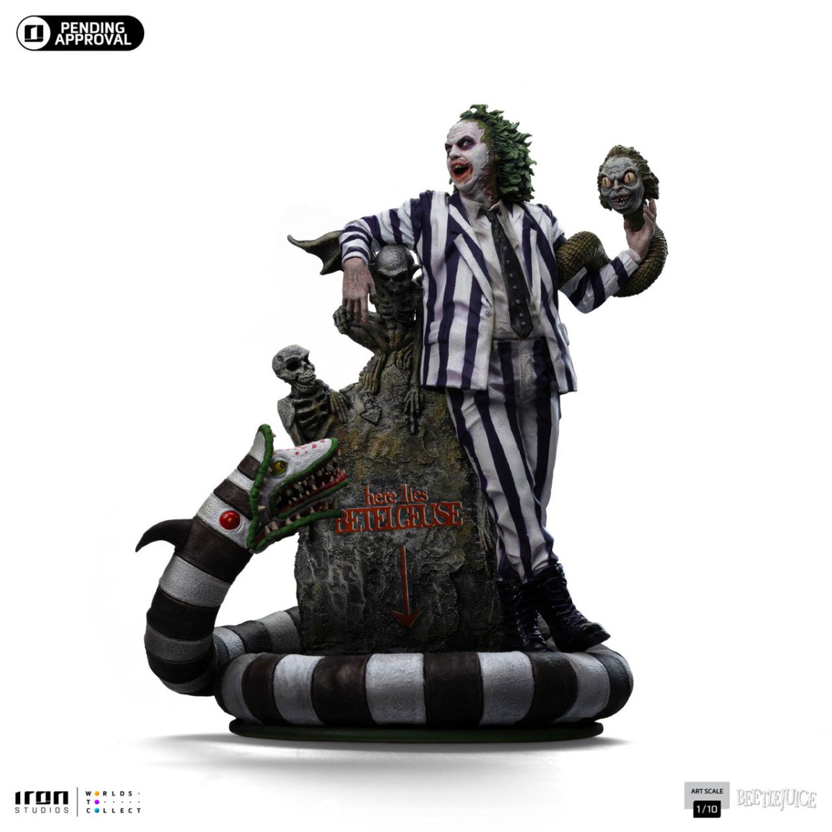 Beetlejuice 2 - 1/10 Art Scale Statue - The Last Toy Store