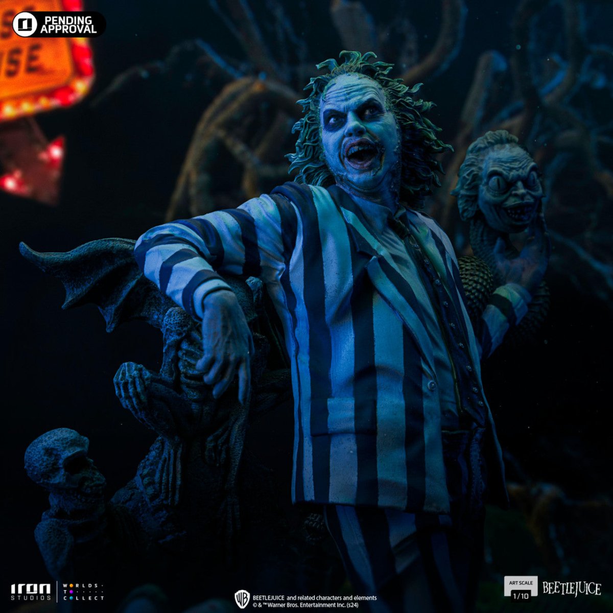 Beetlejuice 2 - 1/10 Art Scale Statue - The Last Toy Store