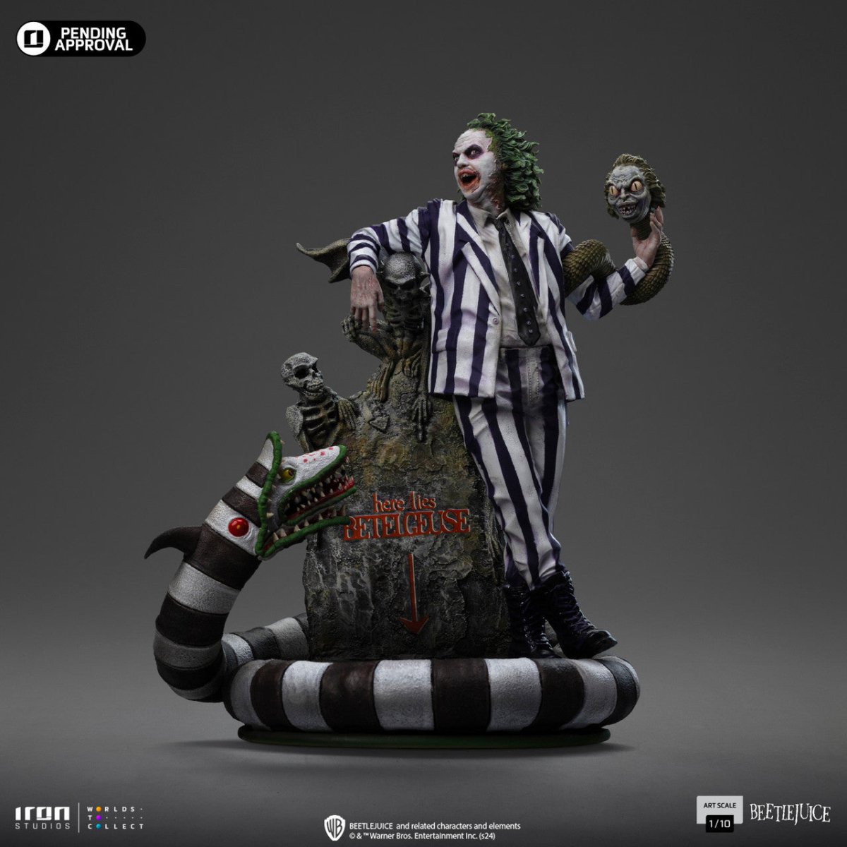 Beetlejuice 2 - 1/10 Art Scale Statue - The Last Toy Store