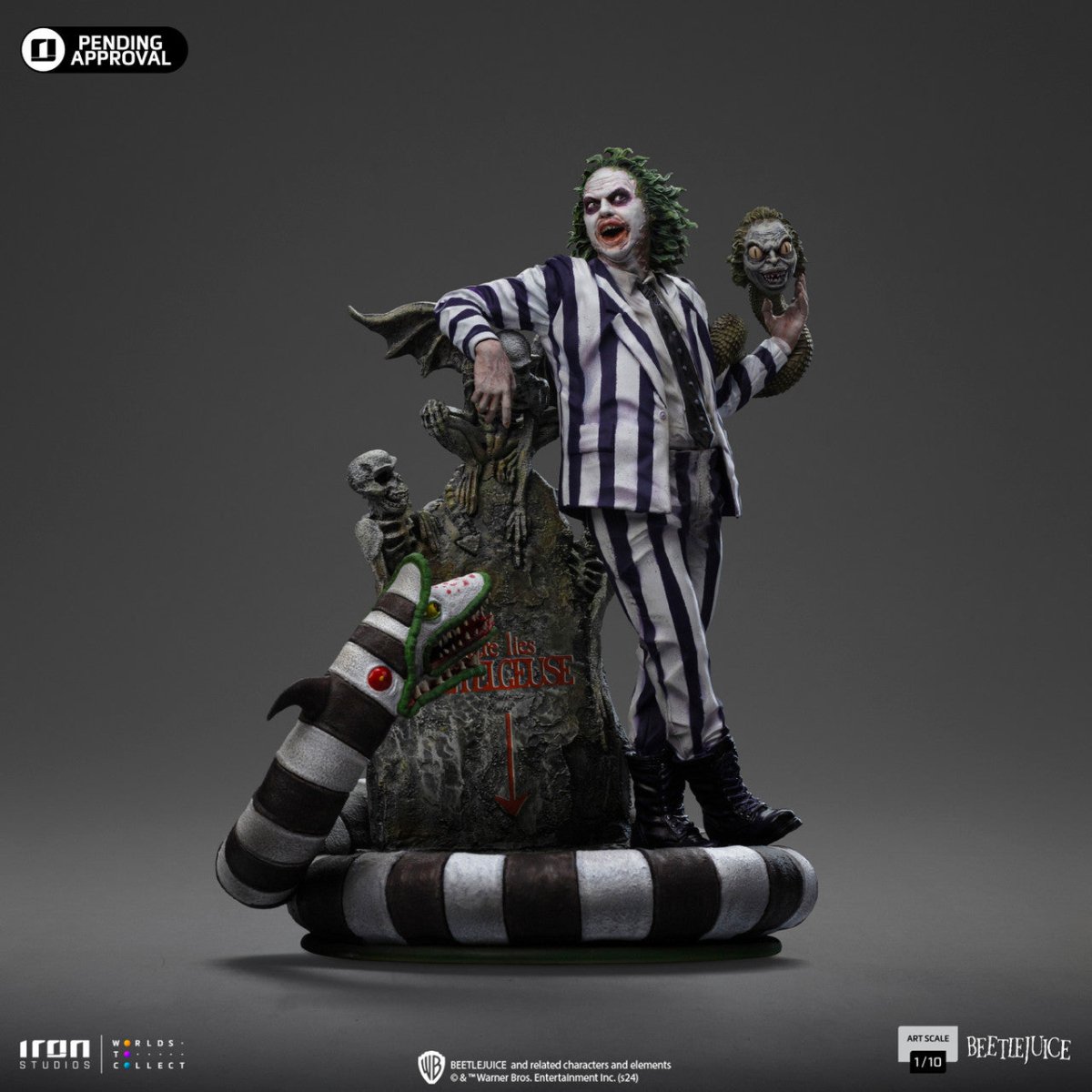 Beetlejuice 2 - 1/10 Art Scale Statue - The Last Toy Store