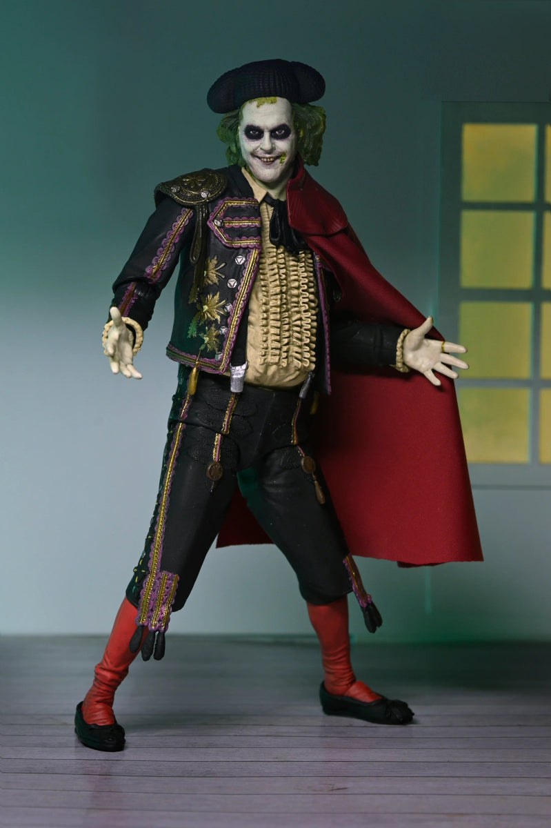 Beetlejuice Beetlejuice: Ultimate Matador Beetlejuice and Sandworm 2 Pack - 7" Scale Figures - NECA