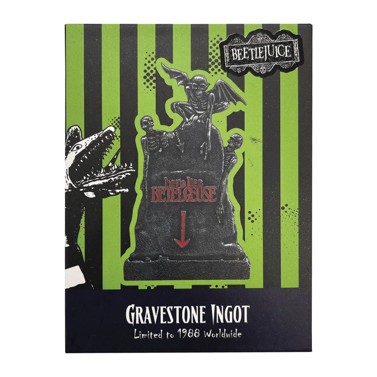 Beetlejuice - Limited Edition Gravestone Ingot - The Last Toy Store