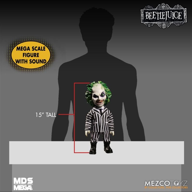 Beetlejuice - MDS Mega Scale Figure with Sound - The Last Toy Store
