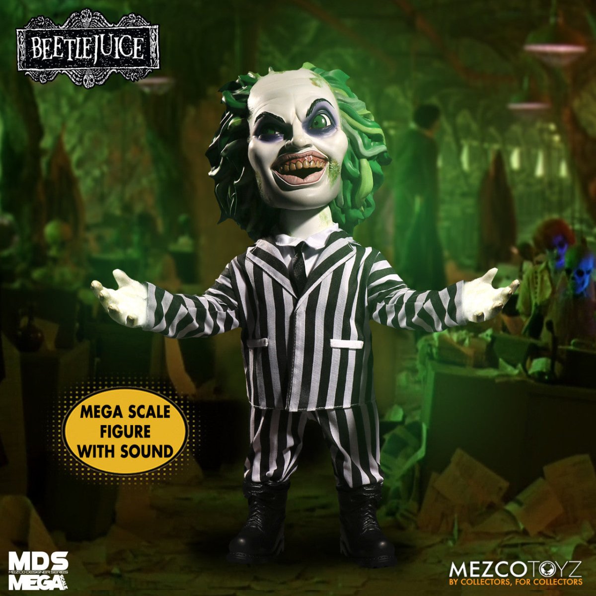 Beetlejuice - MDS Mega Scale Figure with Sound - The Last Toy Store
