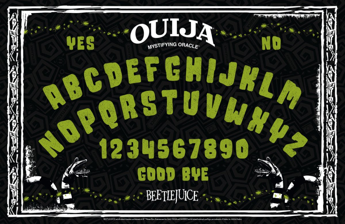 Beetlejuice - Ouija Board - The Last Toy Store