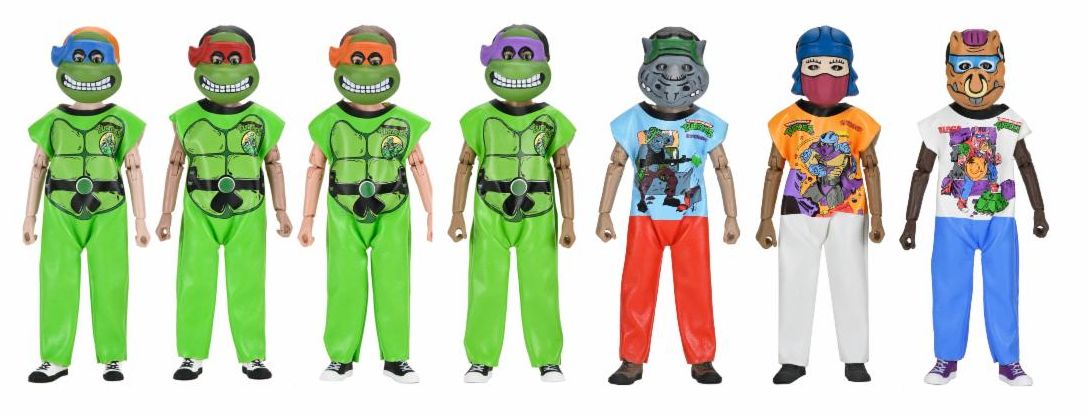 Ben Cooper Costume: TMNT 1987 Cartoon - 6" Figures - NECA