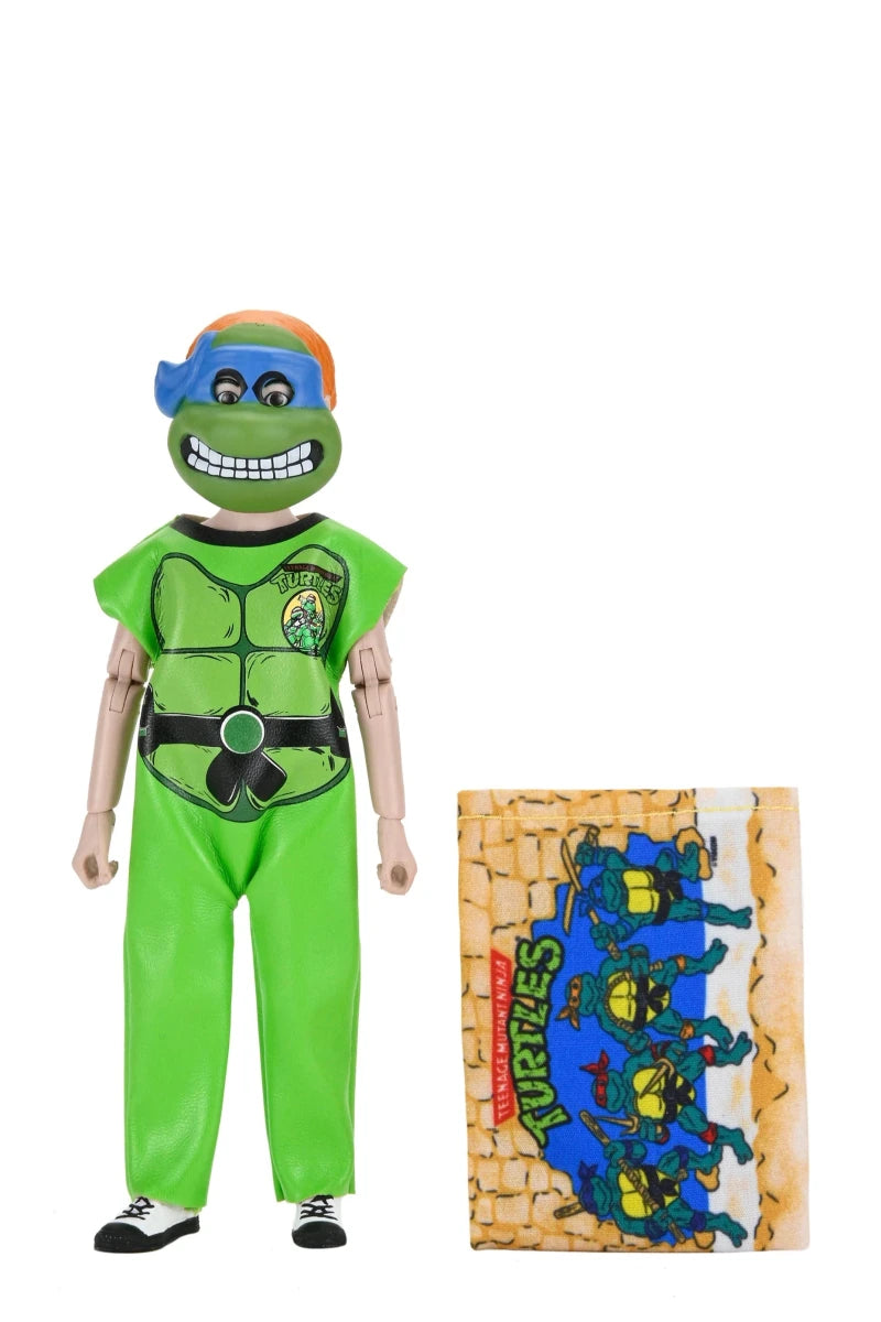 Ben Cooper x TMNT (1987 Cartoon): Leonardo - 6" Clothed Figure - NECA
