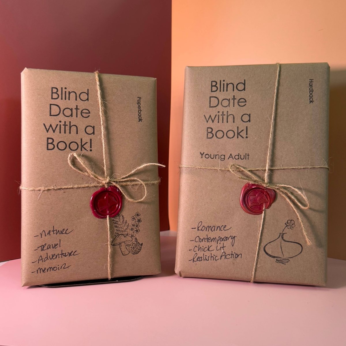Blind Date With a Book - HORROR - I Love Books and Bows
