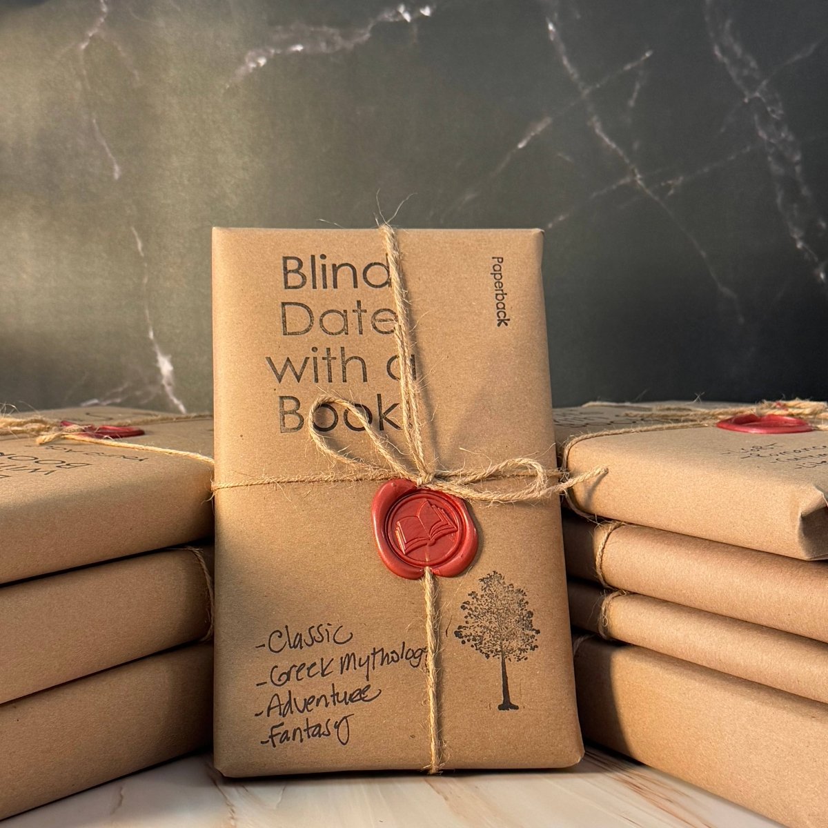 Blind Date With a Book - HORROR - I Love Books and Bows