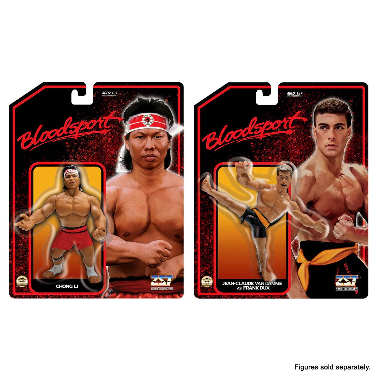 Bloodsport: Frank Dux - 4.5" Figure - Zombie Sailor's Toys