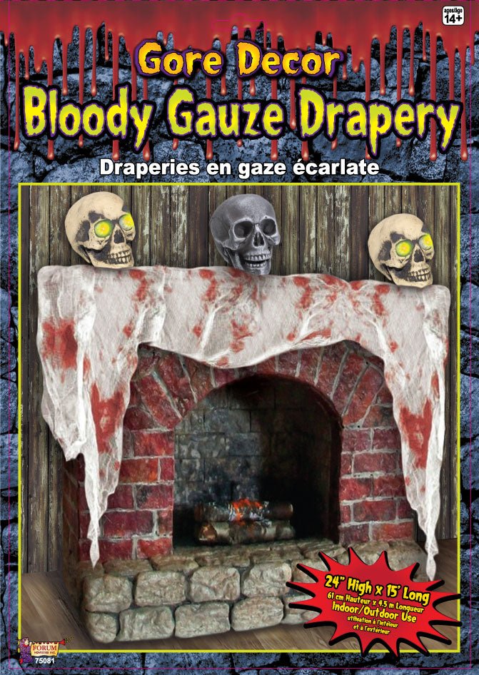 Bloody Gauze Drape - Rubies