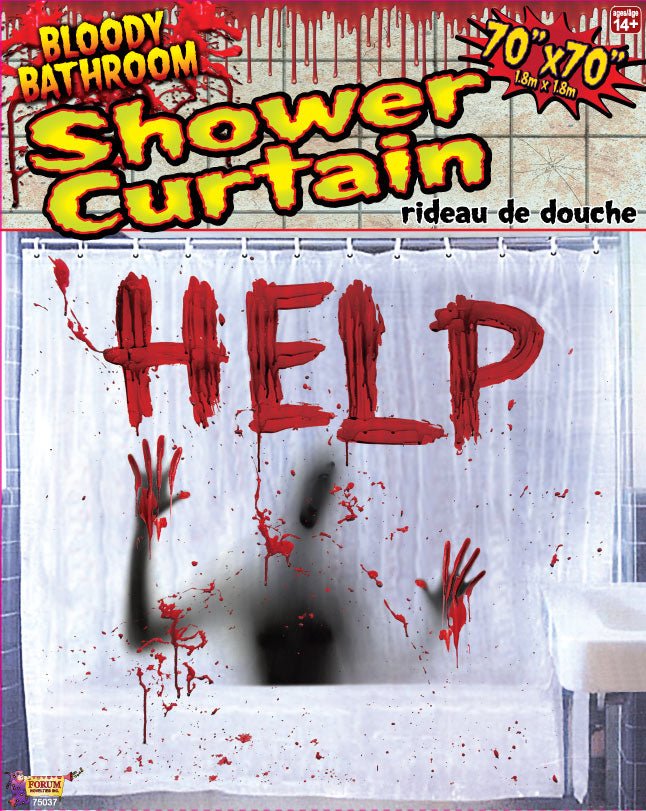 Bloody Shower Curtain - The Last Toy Store