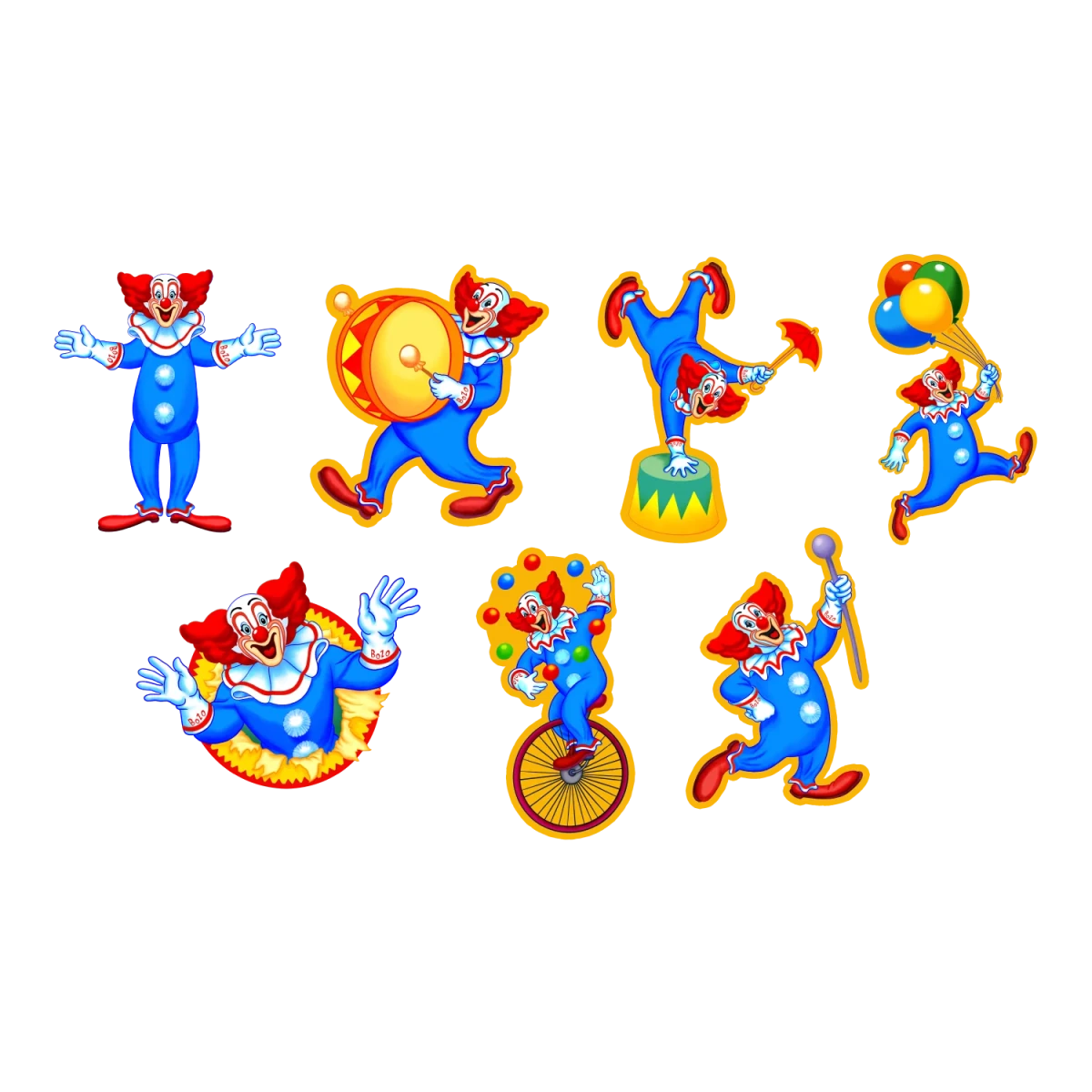 Bozo the Clown - Wall Decor - Trick or Treat Studios