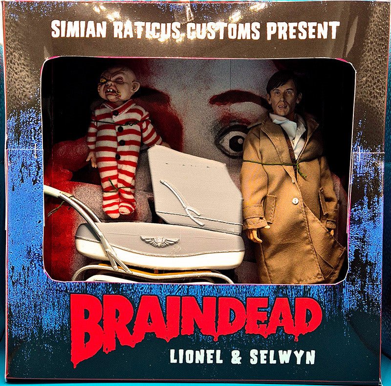 Braindead: Lionel and Selwyn Deluxe Pram Set - 8" Scale Custom Figures - The Last Toy Store
