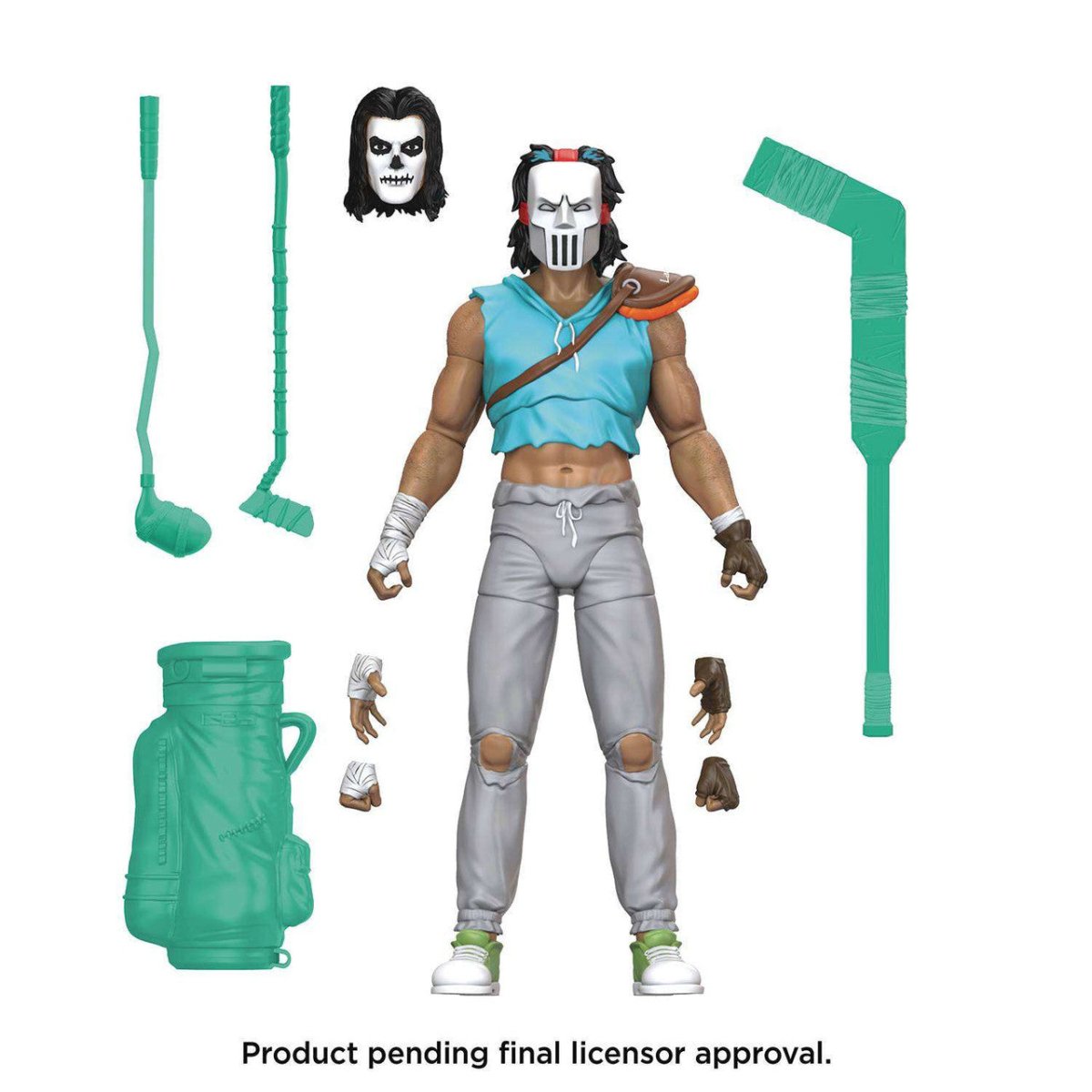 BST AXN TMNT: Casey Jones (Skull Face) GITD PX Exclusive 5IN AF SDCC 2022 - The Last Toy Store