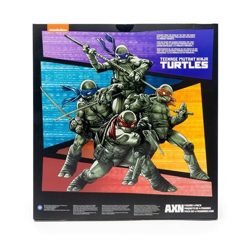 BST AXN TMNT: IDW Comics (Black & White) Turtle 4 Pack - SDCC 2023 Exclusive - The Last Toy Store