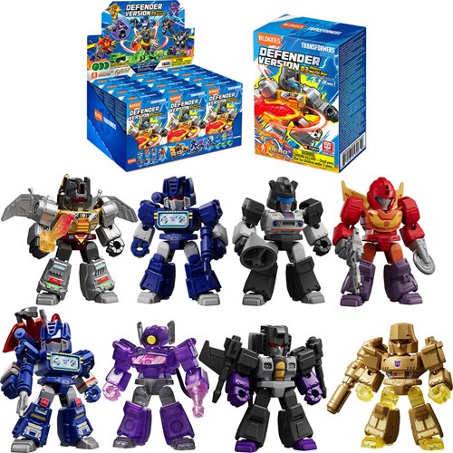 Transformers Defender Version 03 Heavy Metal War - Blokees Mini Model Kit Display of 12