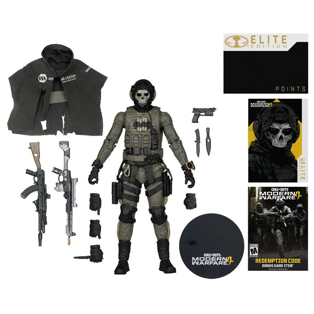 McFarlane Toys - Call of Duty (Modern Warfare 4): Ghost - Elite Edition #19 - 7" Deluxe Figure