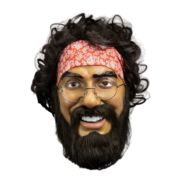 Cheech & Chong - Chong Deluxe Injection Mask - Trick or Treat Studios
